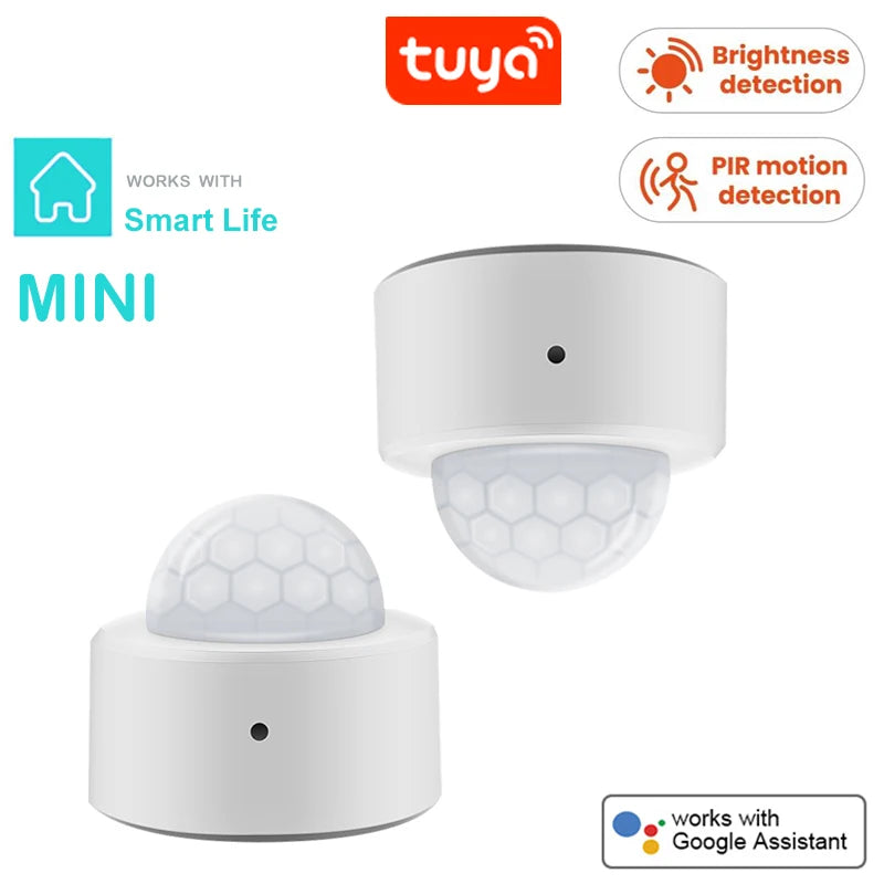 Detector de movimento + Bright Lux Light Passive Infrared Security Alarm Sensor